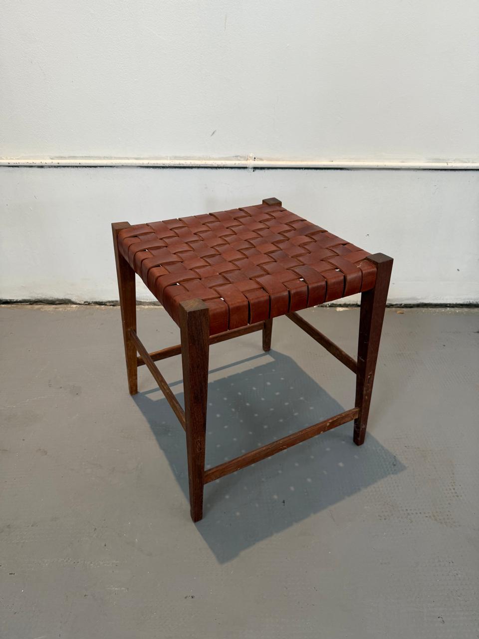 Banquito Matero XL Lapacho Cognac 45cm